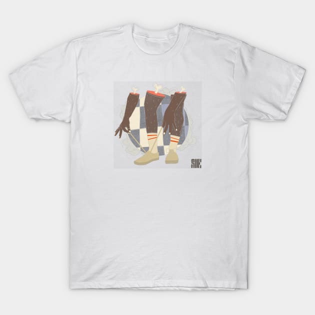 Let me tie my shoe T-Shirt by sheltonartco